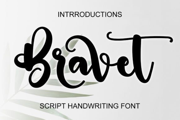 Bravet: A Festive Script Font That Feels Like Holiday Magic
