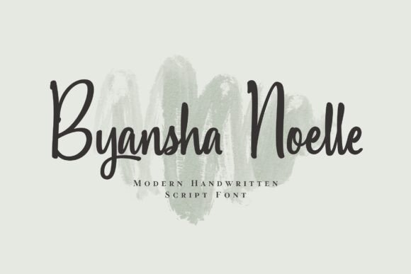 Byansha Noelle: A Modern Script Font for Scroll-Stopping Marketing