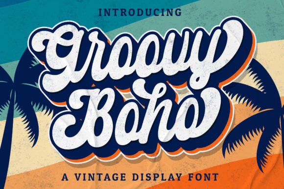 Groovy Boho: A Vintage Script Font That Fits Real Web Layouts