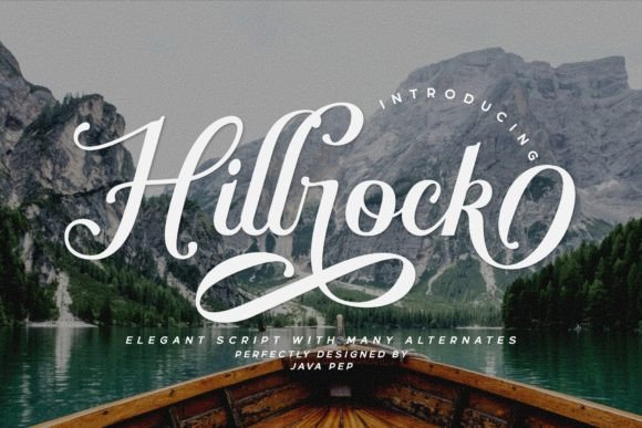 Hillrock: A Premium Script Font for Scroll-Stopping Brand Content