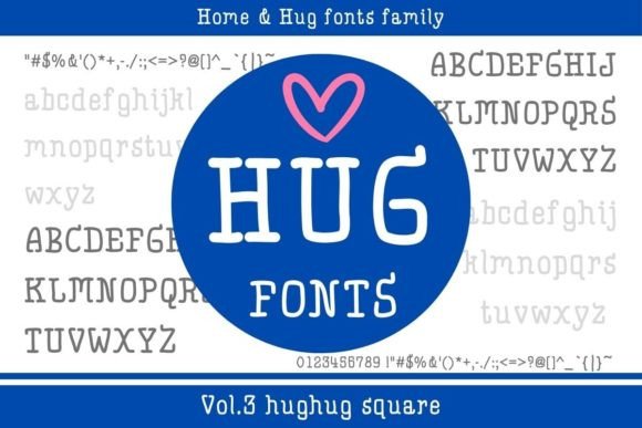 Hughug Square: A Display Font with Quiet Confidence