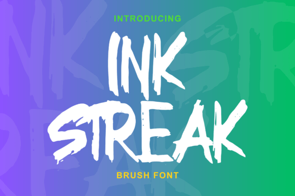 Ink Streak: A Script Amp Font That Makes Your Headlines Feel Human