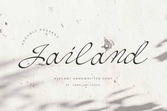 Jailand Font: A Signature Script for Small Business Branding