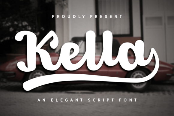 Kella: A Bold Script Font That Makes Your Campaigns Instantly Clear