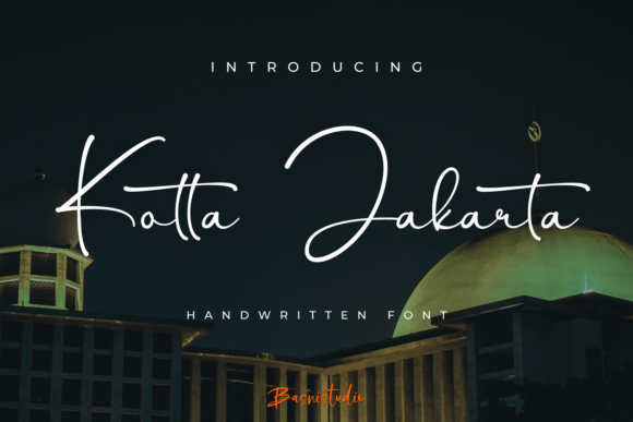 Kotta Jakarta: A Handwritten Font That Breathes With Your Words