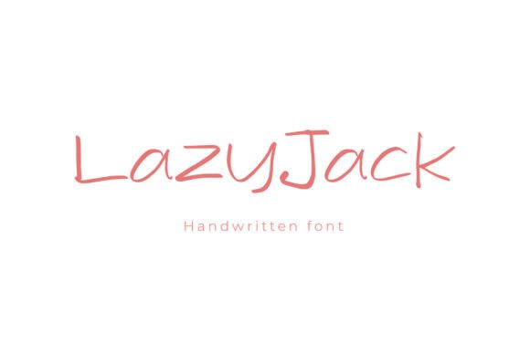 Lazy Jack: A Hand-Brush Font That Makes Your Campaigns Feel Human
