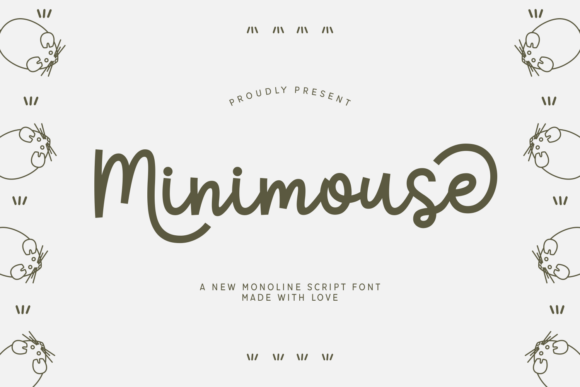 Minimouse: A Playful Script Font That Delights on Screen