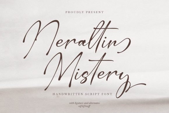 Neraltin Mistery: A Handwritten Script Font for Editorial Warmth