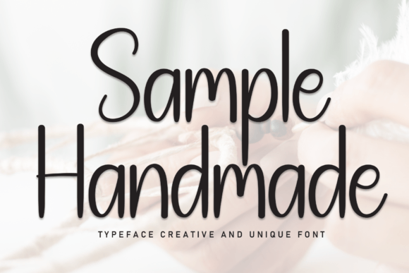 Sample Handmade: A Thoughtful Script Font for Digital Branding