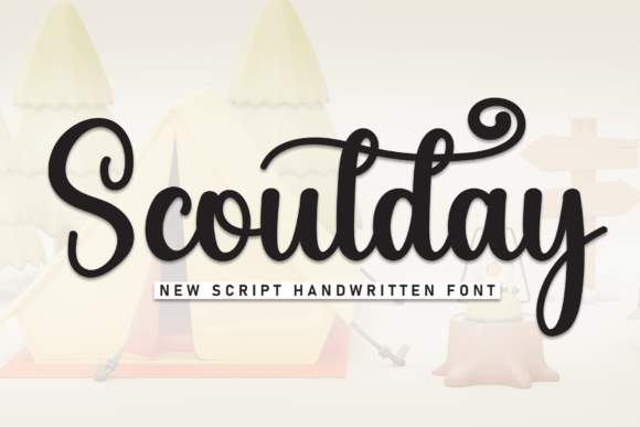Scoutday: A Handwritten Font That Feels Like a Warm Welcome