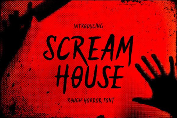 Scream House: A Handwritten Horror Font for Scroll-Stopping Campaigns