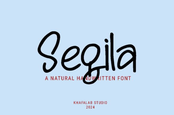 Segila: A Playful Handwritten Font for Digital Branding