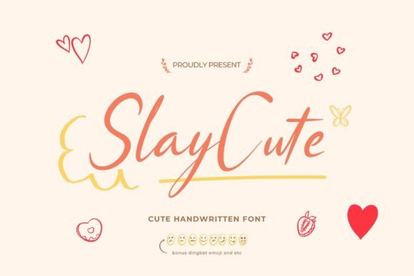 Slaycute: A Playful Handwritten Font for Warm, Human Branding