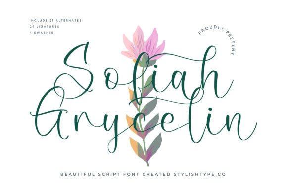 Sofiah Grycelin: A Luxury Script Font That Earns Its Place in Real Campaigns