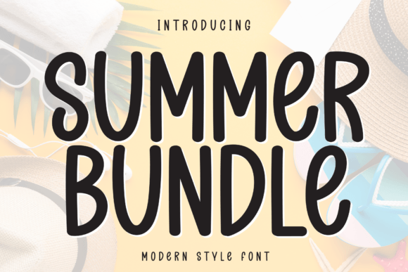 Summer Bundle: A Cheerful Handwritten Font for Editorial Charm