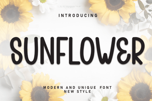 Sunflower Font: A Warm, Handwritten Display Typeface for Editorial Charm