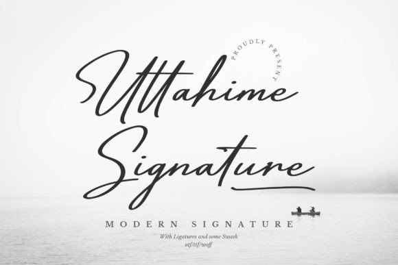 Uttahime: A Script Font That Earns Its Space